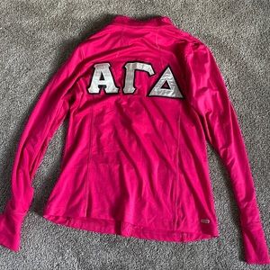Alpha Gamma Delta zip up jacket